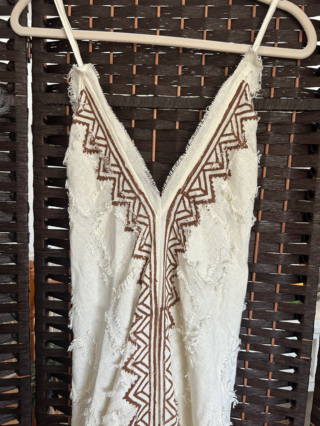 Boho Halter Tie on Dress