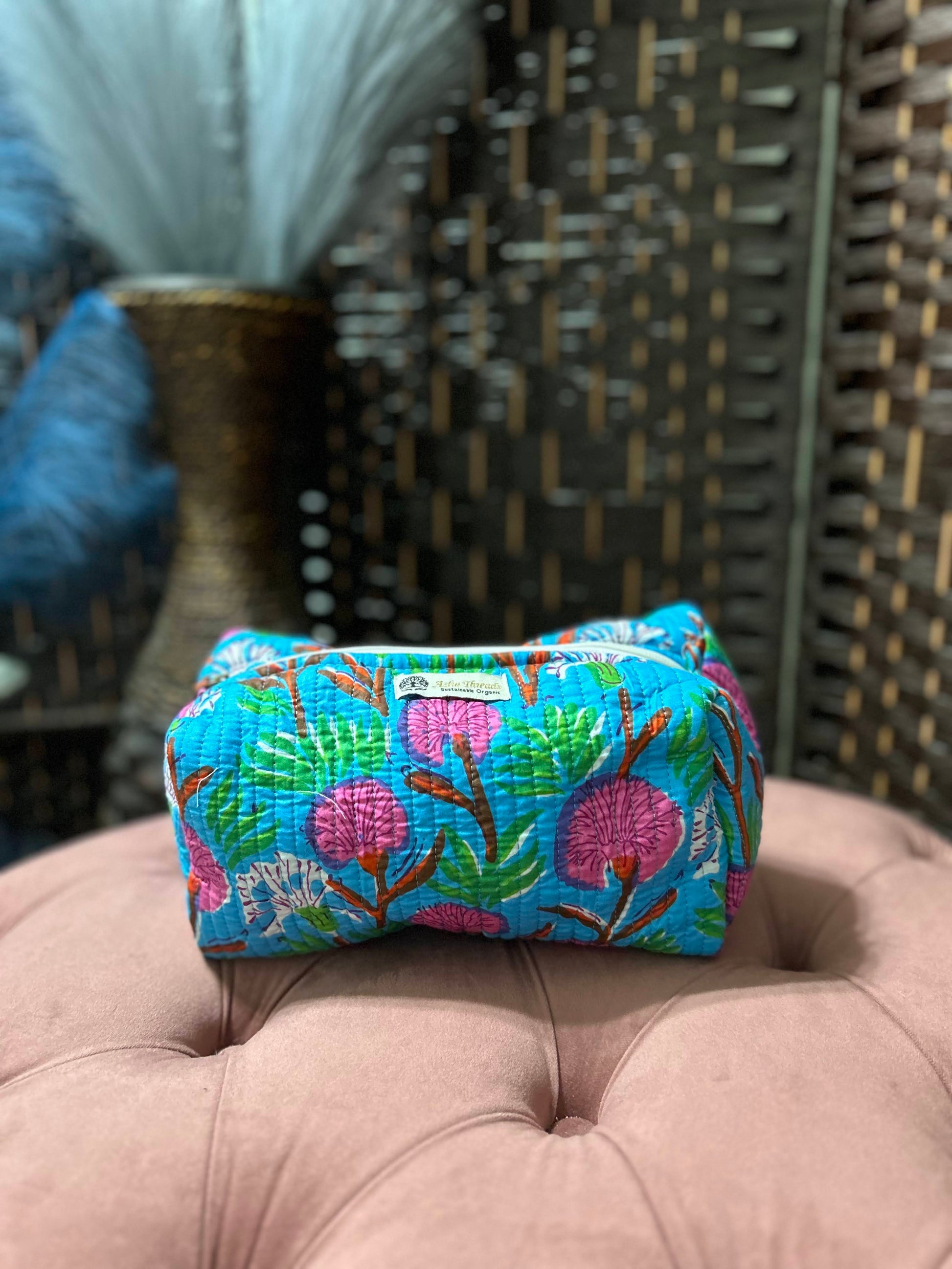 Set of Three Makeup Bags