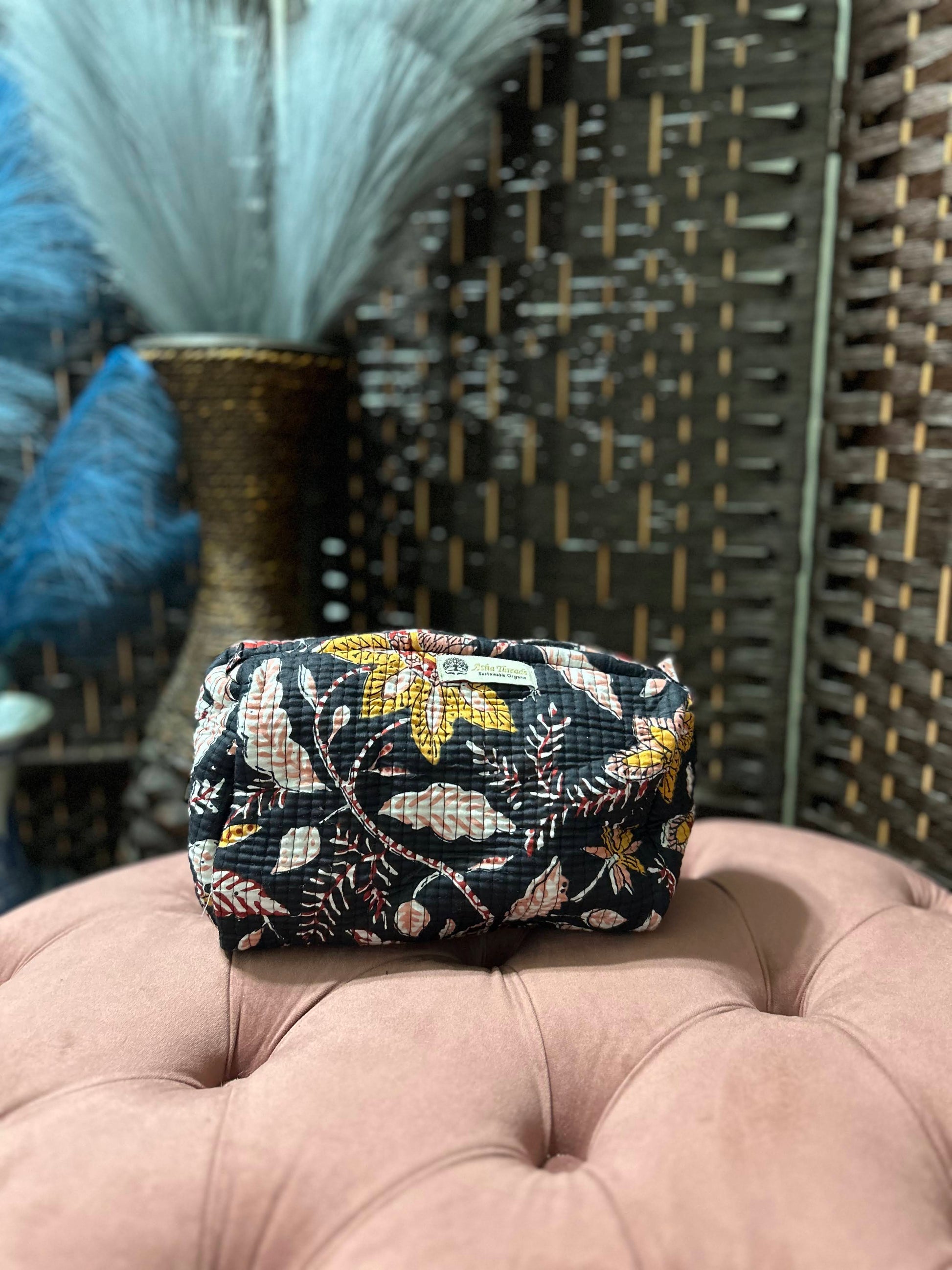 Set of Three Makeup Bags