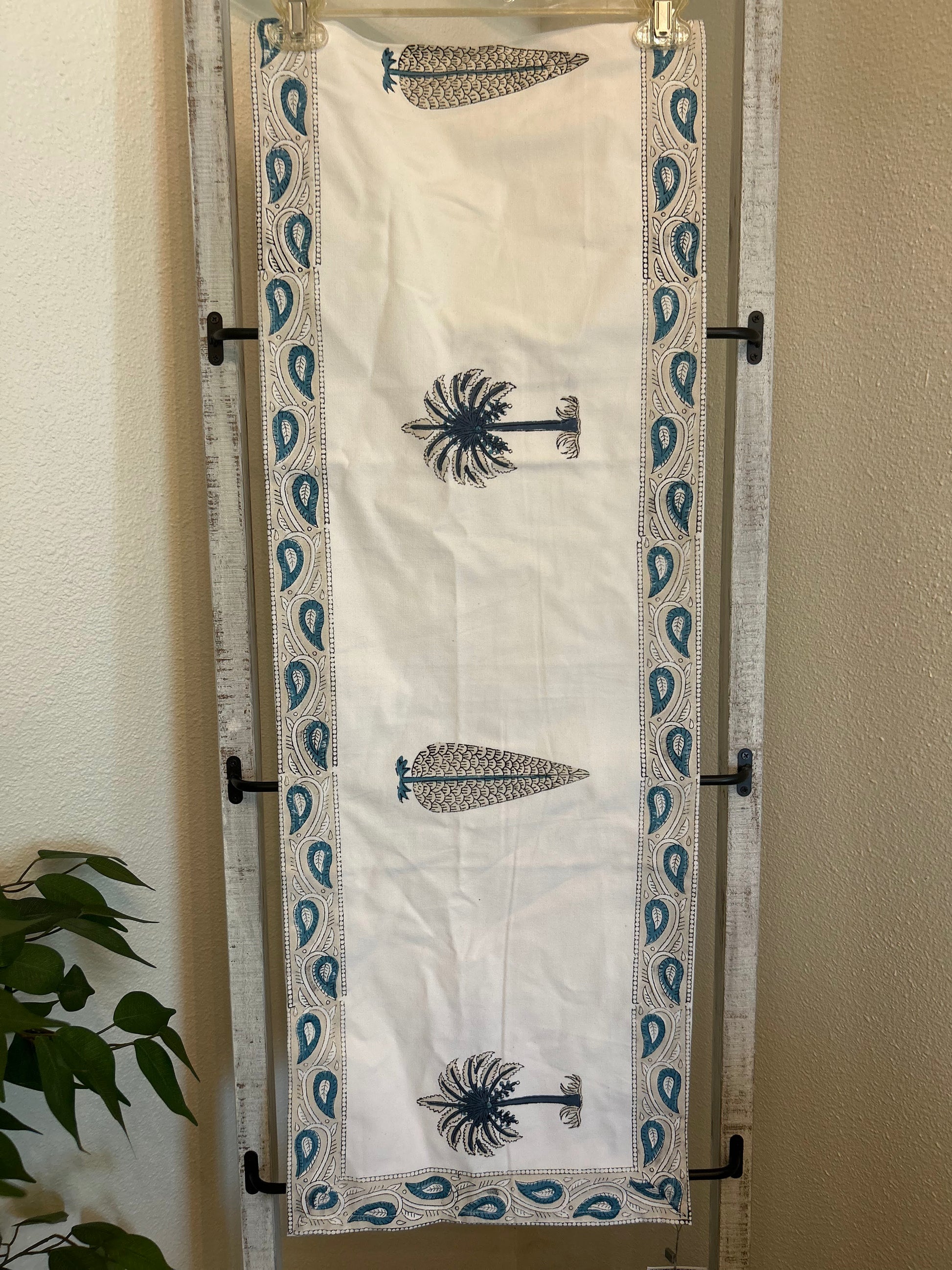 Jaipuri Hand Block Printed on Cotton Table Runners