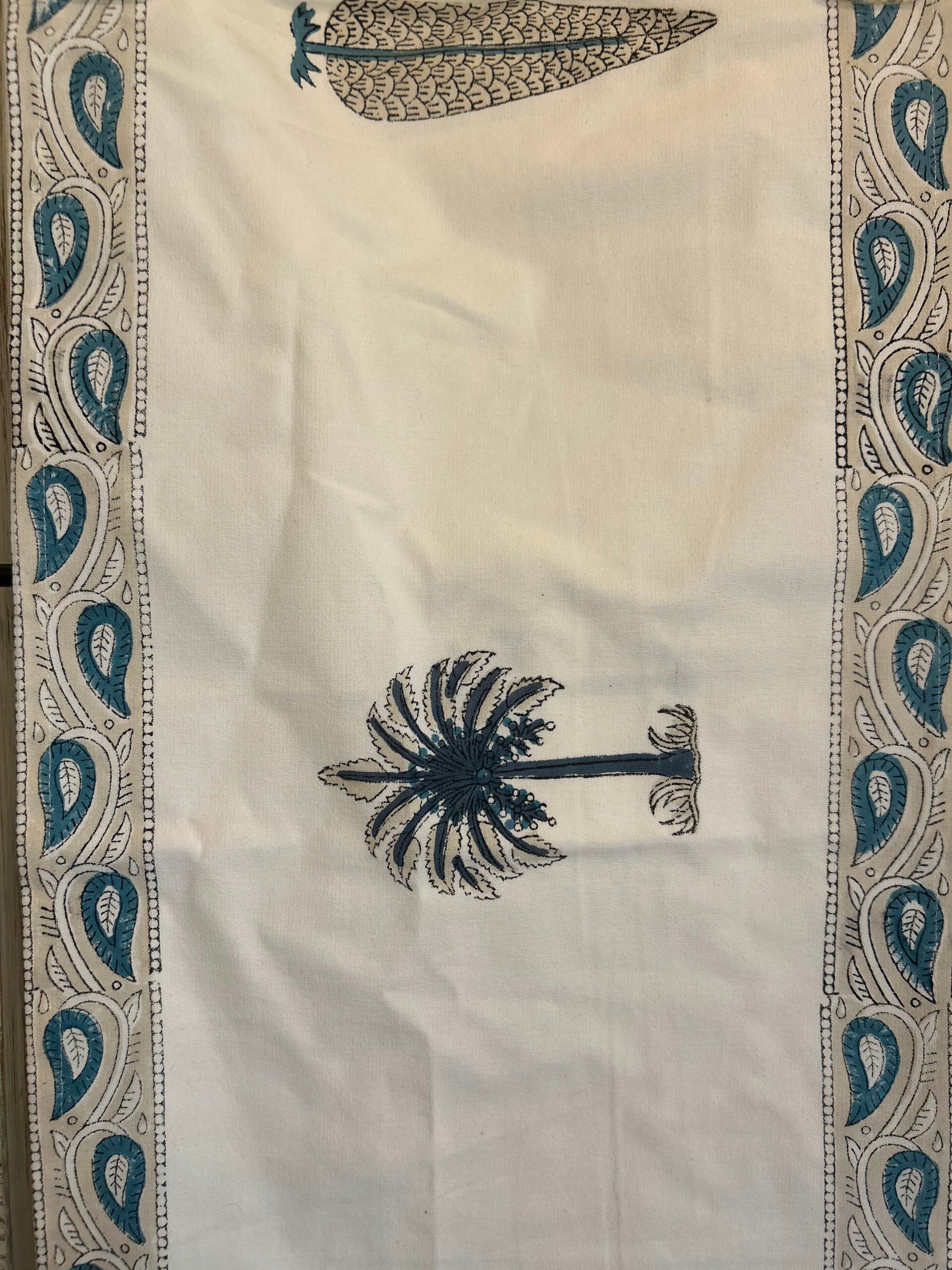 Jaipuri Hand Block Printed on Cotton Table Runners