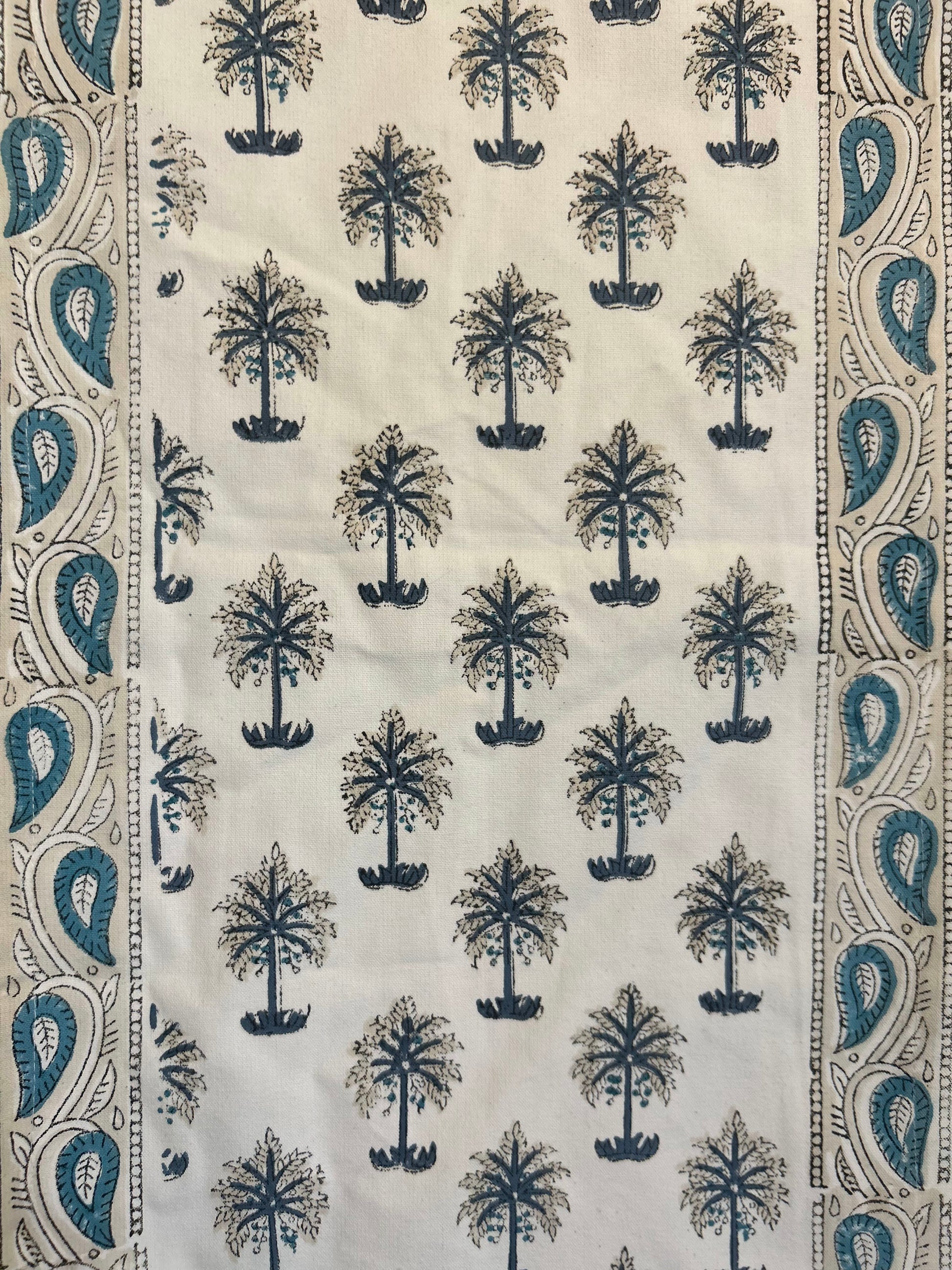 Jaipuri Hand Block Printed on Cotton Table Runners