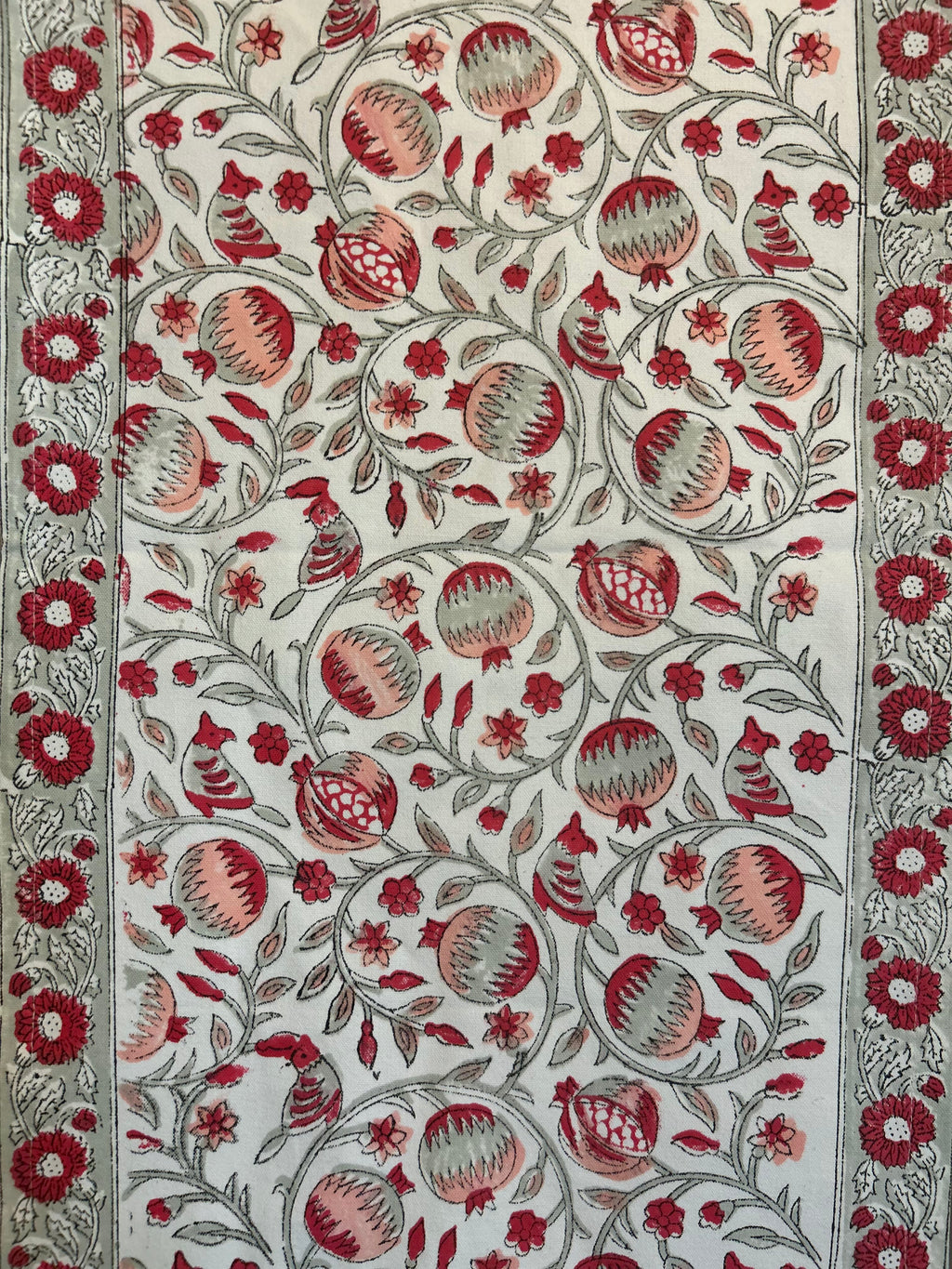 Jaipuri Hand Block Printed on Cotton Table Runners