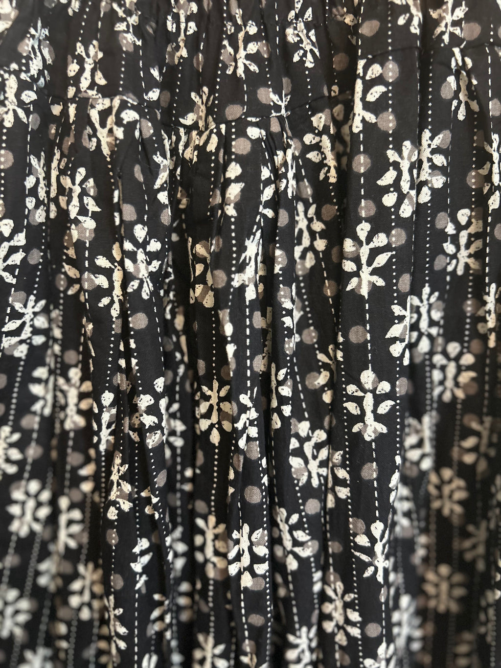 Mommy & Me Matching Cotton Block Print Sun Dress