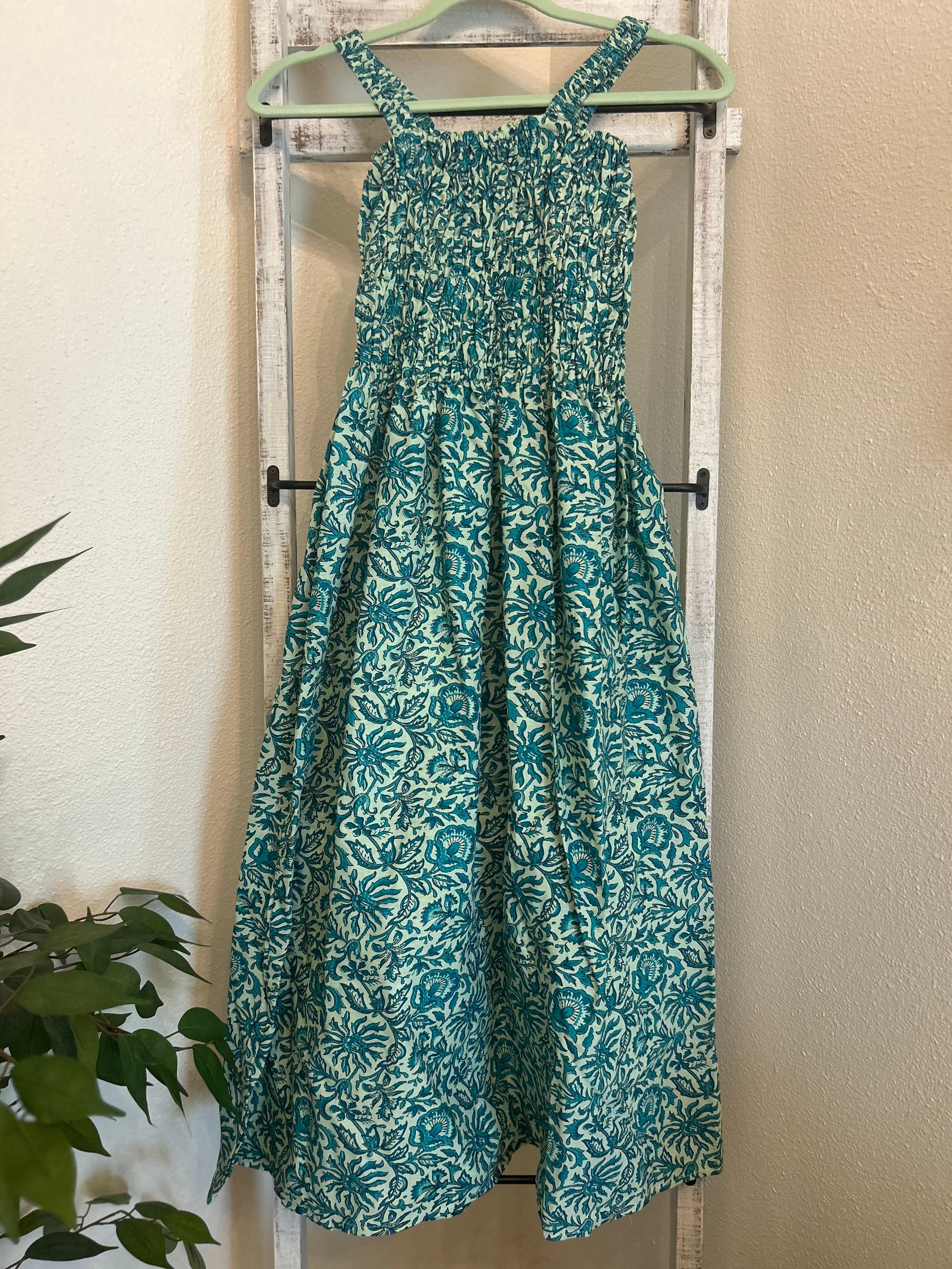 Cotton Tube Top Swing Sun Dresses