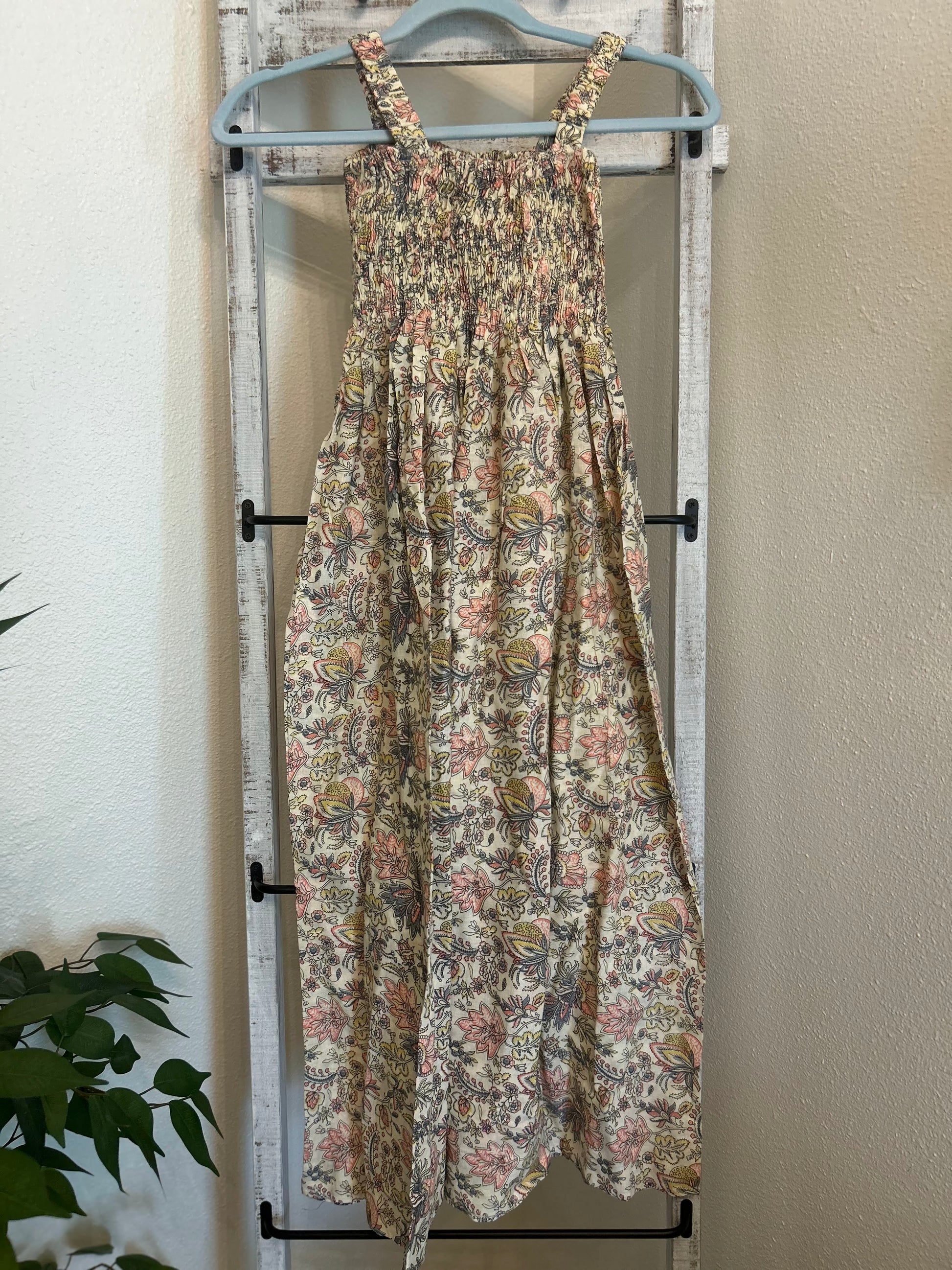 Cotton Tube Top Swing Sun Dresses