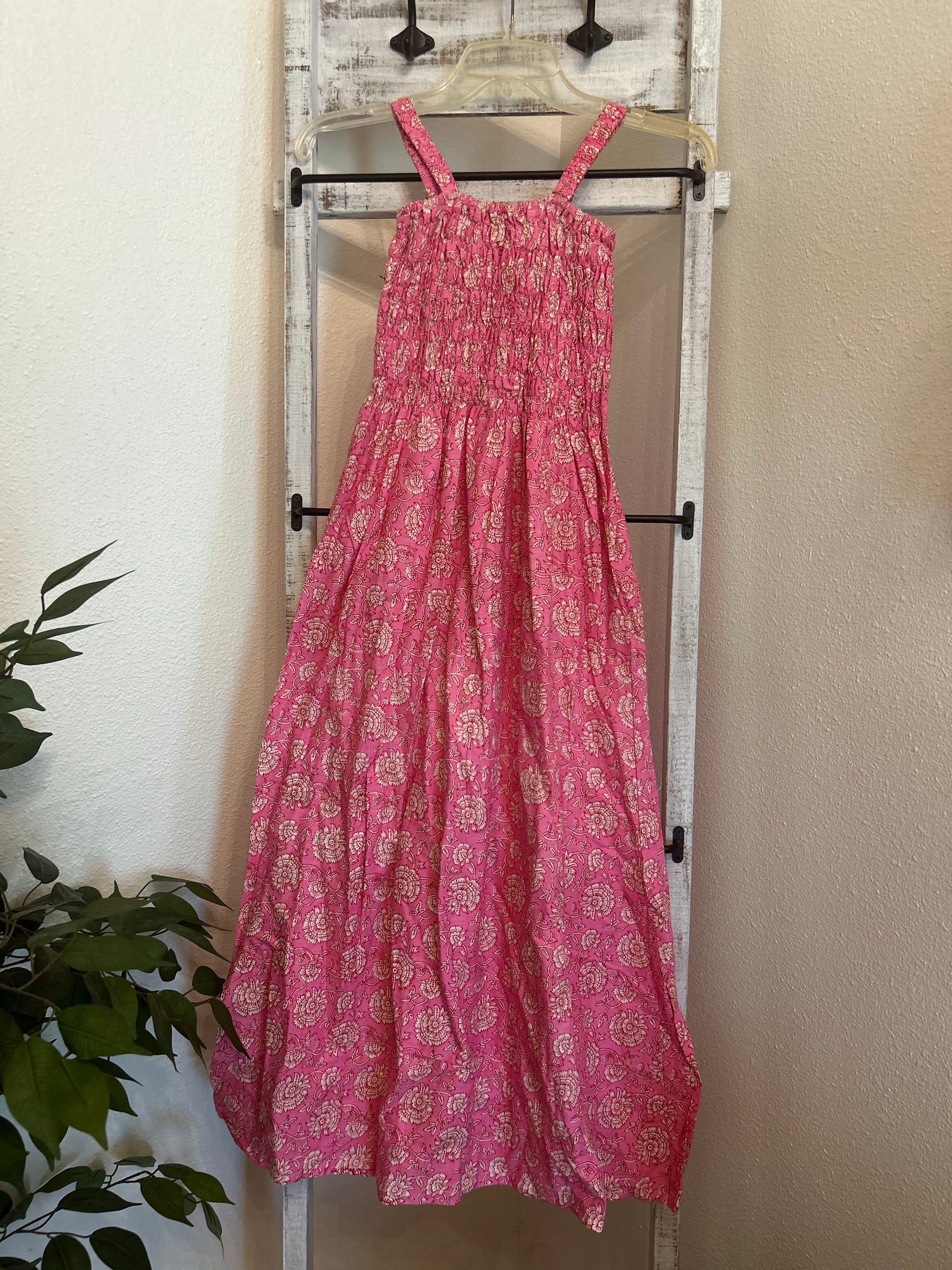Cotton Tube Top Swing Sun Dresses