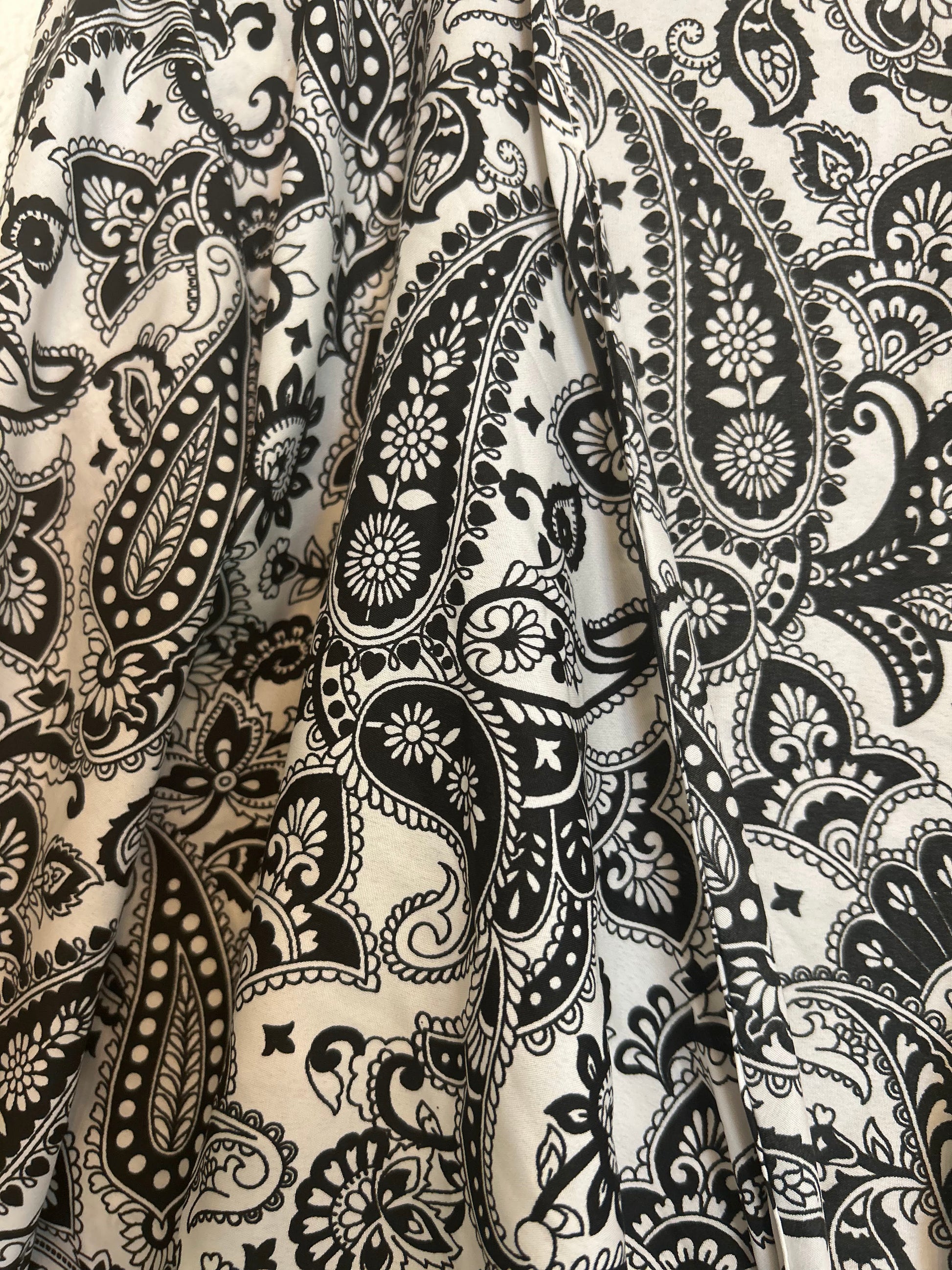 Paisley n Silk Crop Top and Shorts Set