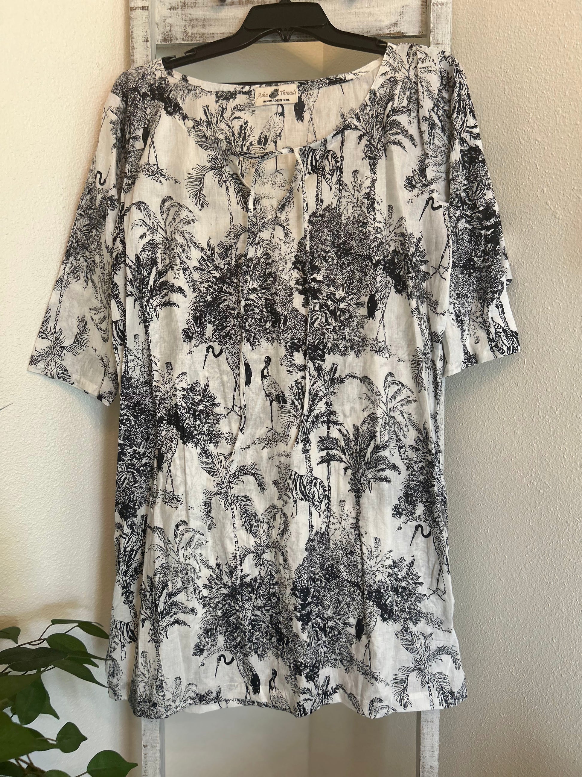 South Indian Palms Tunic